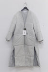 HED MAYNER two -piece lapel coat AW22_O30_Gry/NYLON silver gray PHM6